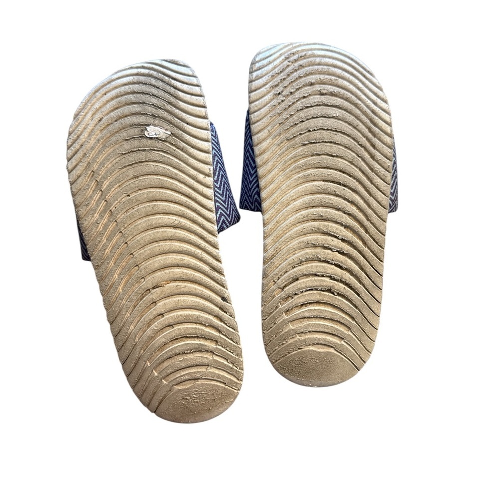 Nike Zigzag Purple and Blue Slides - Picture 4 of 5